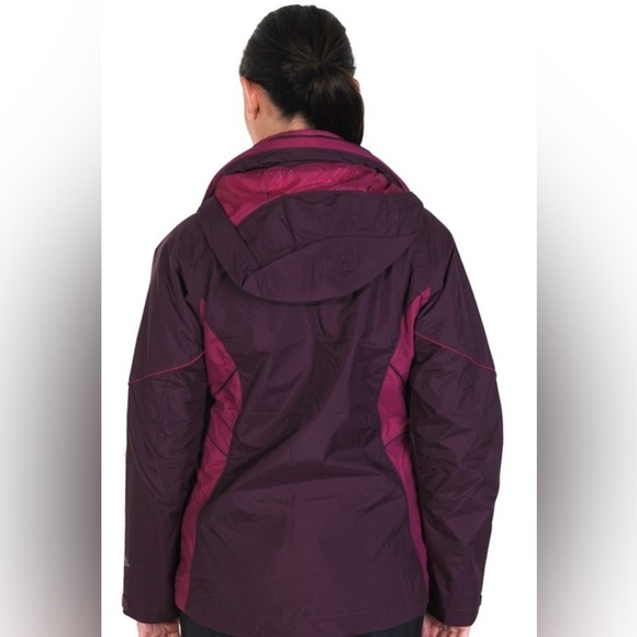 Columbia Womens Bugaboo Ski Snowboard Interchange Parka Purple Pink Small - Picture 2 of 13